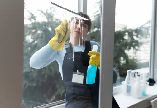 Nettoyage de vitres intérieures et extérieures à Payroux